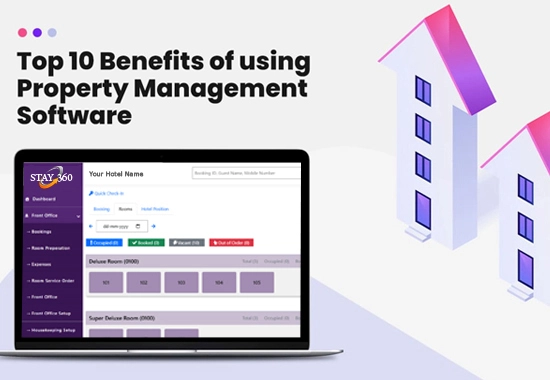 Hotel property management software for handling bookings and guest operations